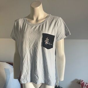 Tag Cotton T-Shirt With Pocket Size XXL